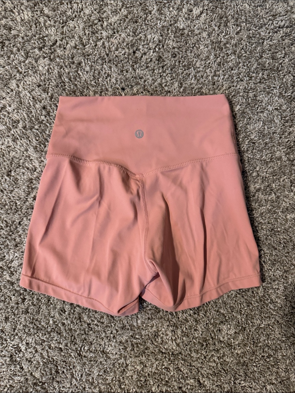 lululemon athletica High-Rise Rose Pink Bike Shorts